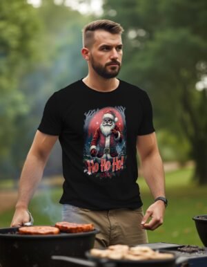 20241219043011-1efbdc1e-f202-6d20-ae0b-e23be47107eb.jpg Ho Ho Ho Unisex T-shirt – Light Up the Holidays