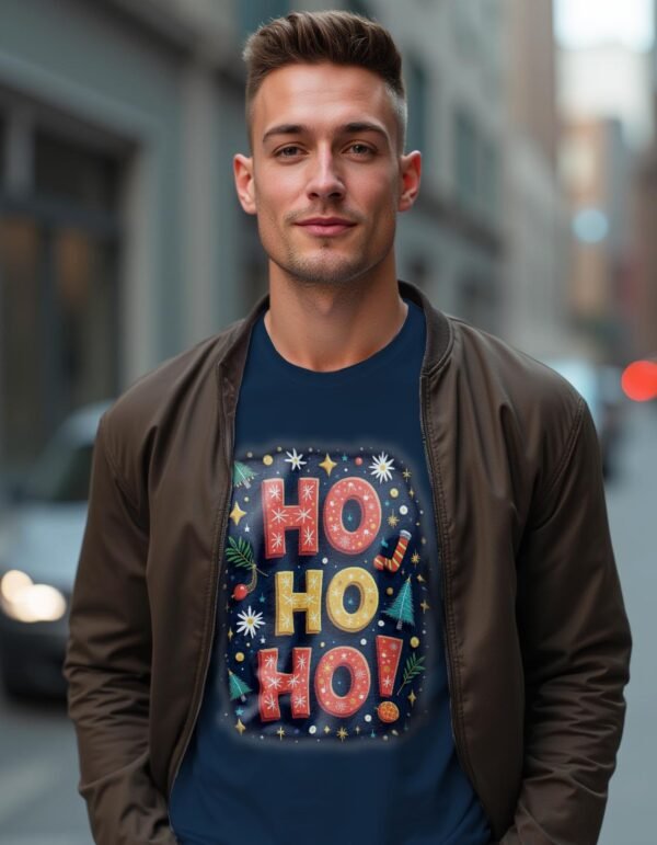 20241219043049-1efbdc20-6523-6cb8-876b-7af61f22c866.jpg Santa’s Greetings – Ho Ho Ho Unisex T-shirt