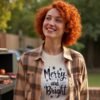 Merry and Bright Unisex T-shirt – Your Festive Favorite