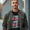 Spread Cheer – Merry and Bright Unisex T-shirt