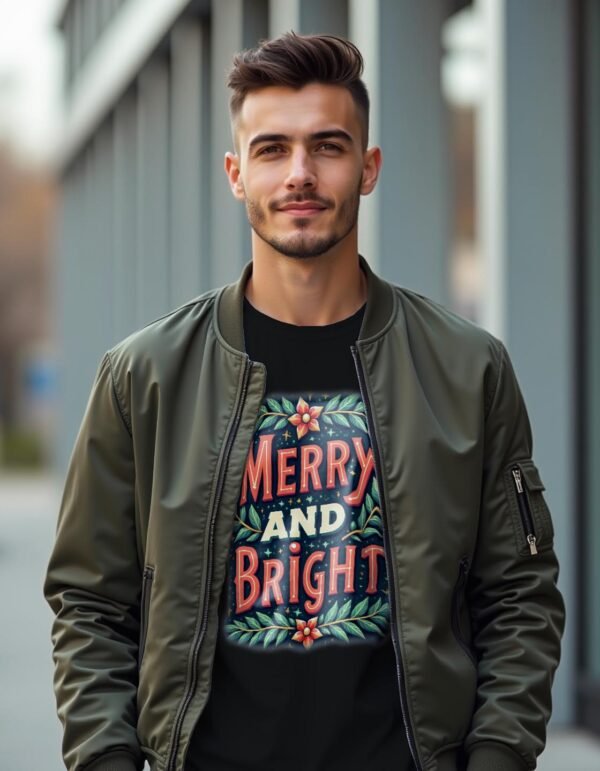 Spread Cheer – Merry and Bright Unisex T-shirt