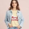 20241219051058-1efbdc7a-222b-6f50-b386-6a67a2d6ffc9.jpg Snowflakes & Smiles – Merry Christmas Unisex T-shirt