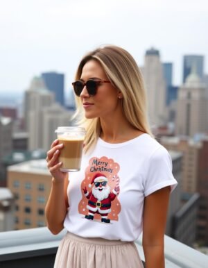 20241219051132-1efbdc7b-673e-6718-af0d-6a67a2d6ffc9.jpg Holly Jolly – Merry Christmas Unisex T-shirt