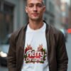 Merry Christmas Unisex T-shirt – Bring Joy Everywhere