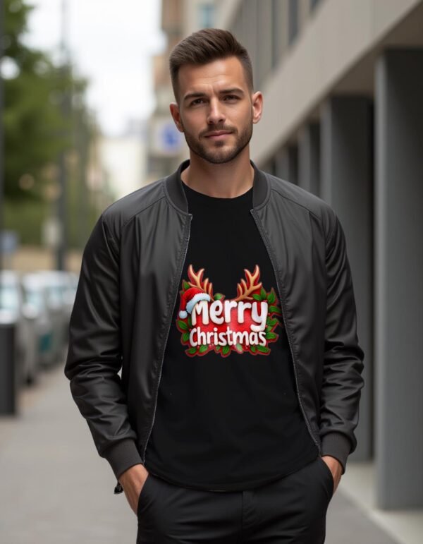 Merry Christmas Unisex T-shirt – Bring Joy Everywhere