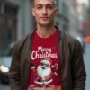 Merry Christmas Unisex T-shirt – Sleigh the Holidays