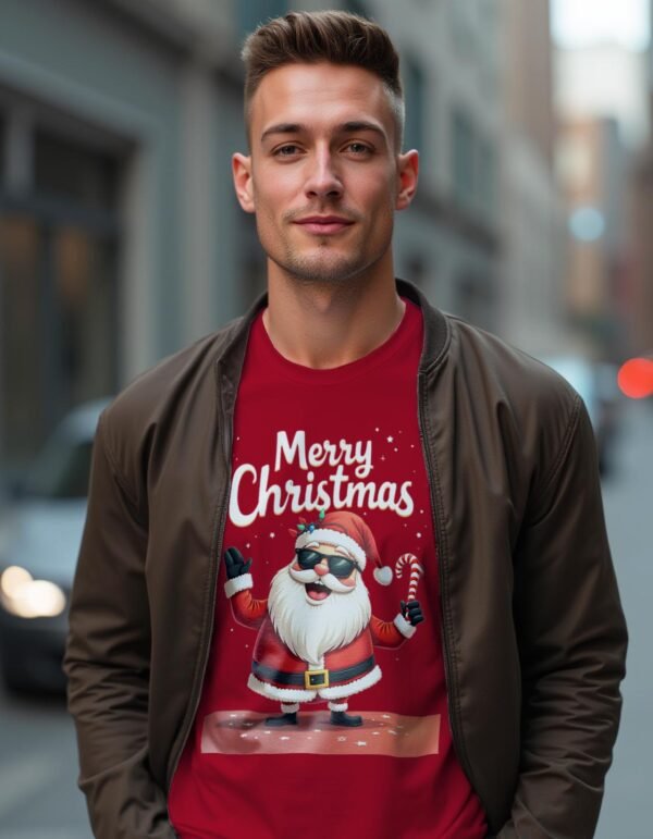 Merry Christmas Unisex T-shirt – Sleigh the Holidays