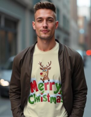 20241219053942-1efbdcba-57c9-6208-89a5-ea74d12b97ea.jpg Merry Christmas Unisex T-shirt – Because Santa Said So