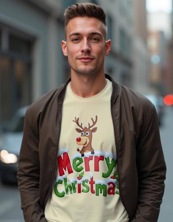 20241219053942-1efbdcba-57c9-6208-89a5-ea74d12b97ea.jpg Merry Christmas Unisex T-shirt – Because Santa Said So