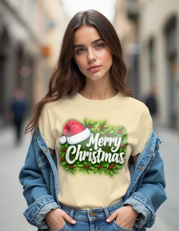 Merry Christmas Unisex T-shirt – A Festive Must-Have