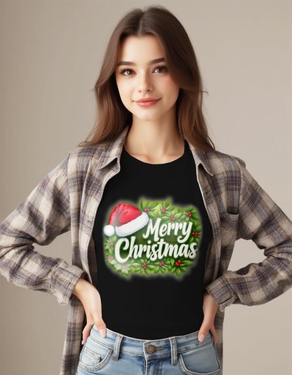 Merry Christmas Unisex T-shirt – A Festive Must-Have