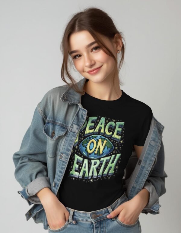 20241219231020-1efbe5e6-b13b-6734-b22d-c65e01eb48c7.jpg Peace on Earth Unisex T-shirt – Share the Love This Season