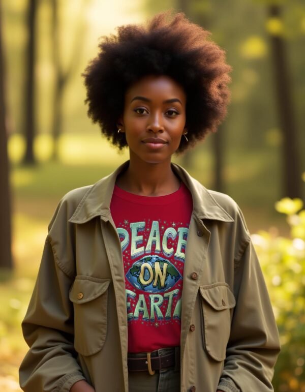 20241219231050-1efbe5e7-cb4a-68ea-aa6d-969d36cb3f72.jpg Peace on Earth Unisex T-shirt – Share the Love This Season