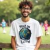 Peace on Earth Unisex T-shirt – Celebrate with Kindness