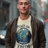 Peace on Earth Unisex T-shirt – Celebrate with Kindness