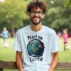 Peace on Earth Unisex T-shirt – Celebrate with Kindness