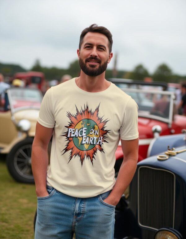 Peace on Earth Unisex T-shirt – Perfect for Spreading Joy