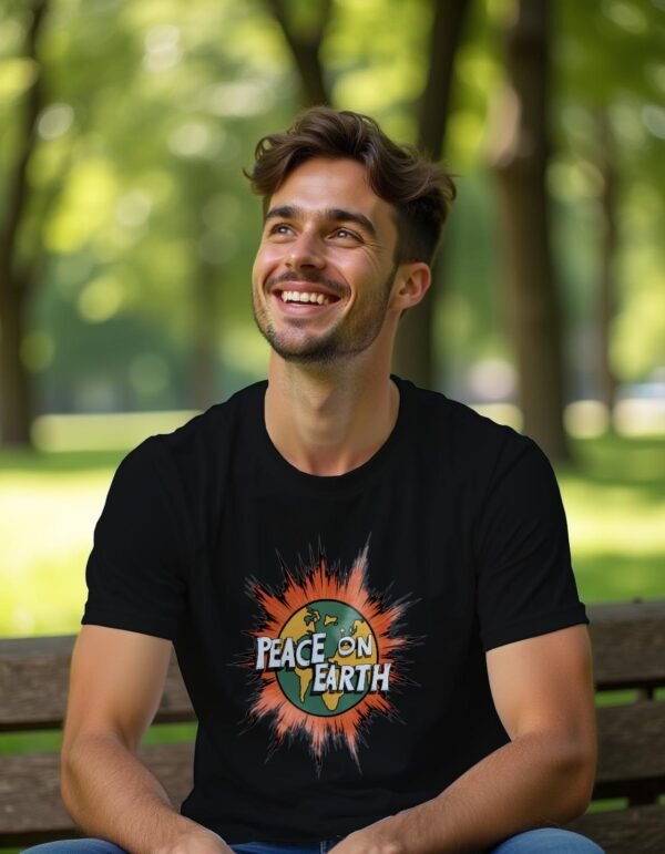 Peace on Earth Unisex T-shirt – Perfect for Spreading Joy