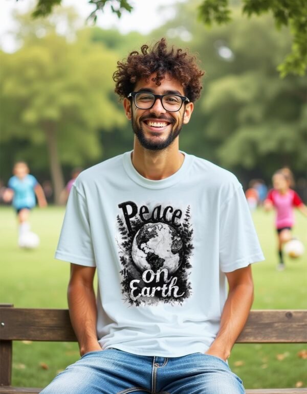 Holiday Harmony – Peace on Earth Unisex T-shirt