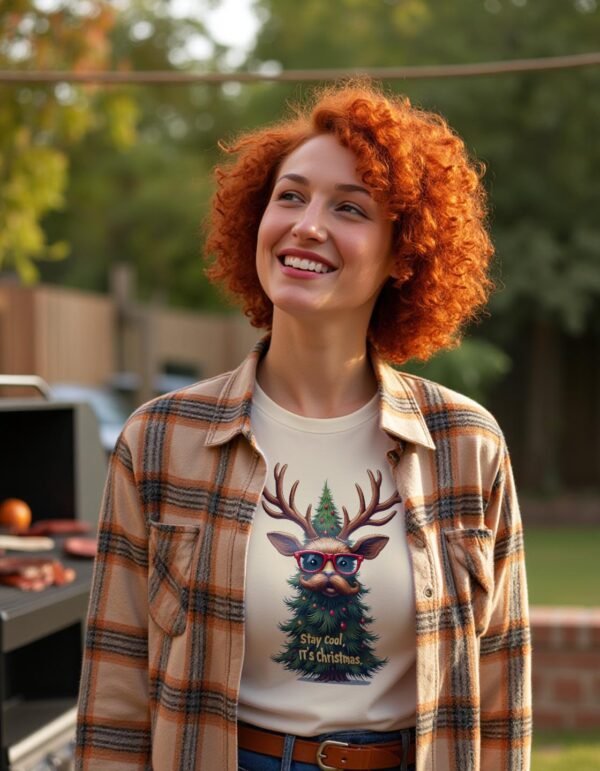 Stay Cool, It’s Christmas Unisex T-shirt – Festive and Fun