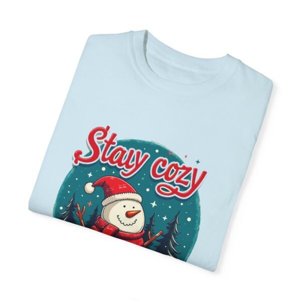 2117670193660695314_2048.jpeg Stay Cozy, Stay Happy Unisex T-shirt – Life is Better When You're Cozy