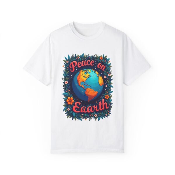Peace on Earth Unisex T-shirt – Timeless Festive Style