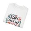 Start Each Day with a Grateful Heart Unisex T-shirt – Embrace the Blessings