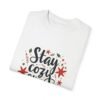 2822852814355478240_2048.jpeg Stay Cozy, Stay Happy Unisex T-shirt – Comfort is the Key to Happiness