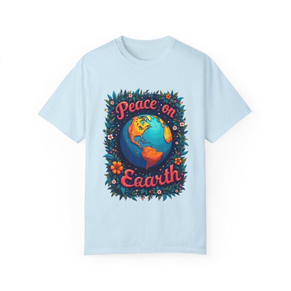 Peace on Earth Unisex T-shirt – Timeless Festive Style