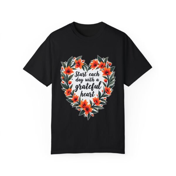 3567681863063825317_2048.jpeg Start Each Day with a Grateful Heart Unisex T-shirt – Grateful Vibes Only