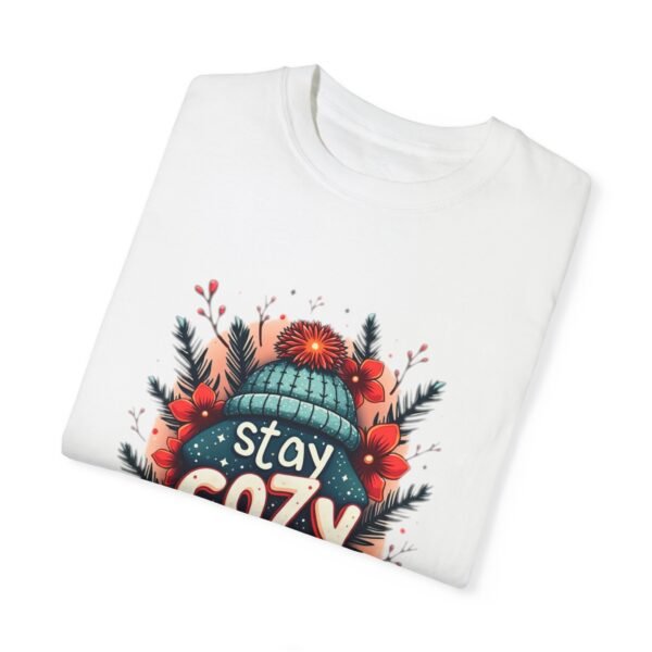 3979445973238589158_2048.jpeg Stay Cozy, Stay Happy Unisex T-shirt – Happiness in Every Hug of Comfort