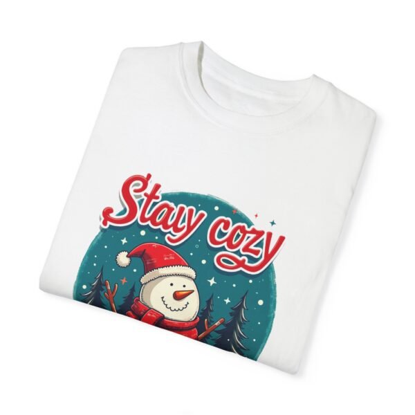 4109486660463065416_2048.jpeg Stay Cozy, Stay Happy Unisex T-shirt – Life is Better When You're Cozy