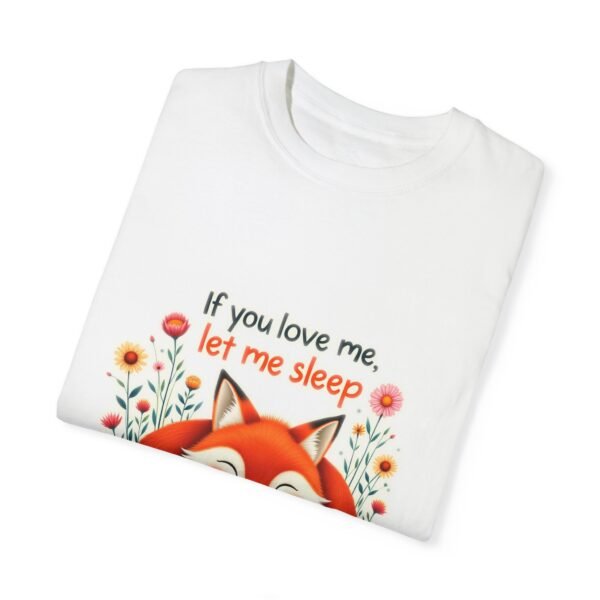 4129968362726400983_2048.jpeg Sleepy but Cute – If You Love Me, Let Me Sleep Unisex T-shirt