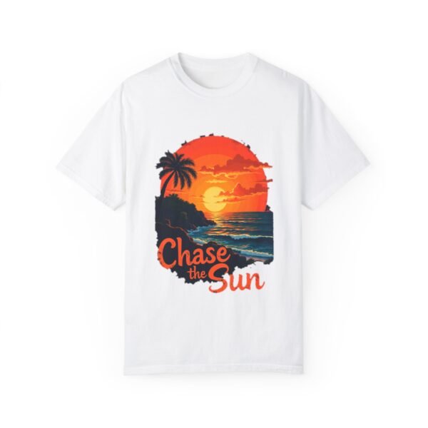 4391082777692930995_2048.jpeg Follow the Light with the Chase the Sun Unisex T-shirt