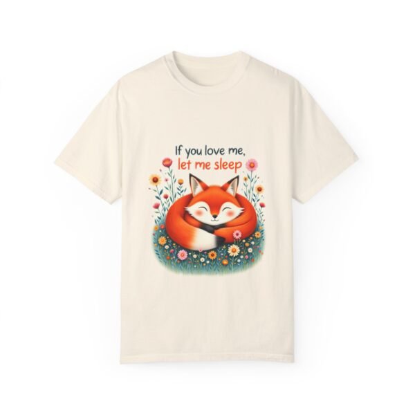 5184131689383726709_2048.jpeg Sleepy but Cute – If You Love Me, Let Me Sleep Unisex T-shirt