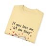 If You Love Me, Let Me Sleep Unisex T-shirt – Snooze in Style
