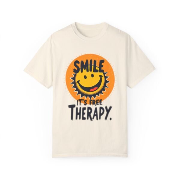 5529965638297490970_2048.jpeg Smile, It's Free Therapy Unisex T-shirt β The Best Kind of Medicine