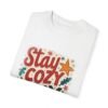 5695170598448314939_2048.jpeg Stay Cozy, Stay Happy Unisex T-shirt – The Perfect Blend of Comfort and Joy