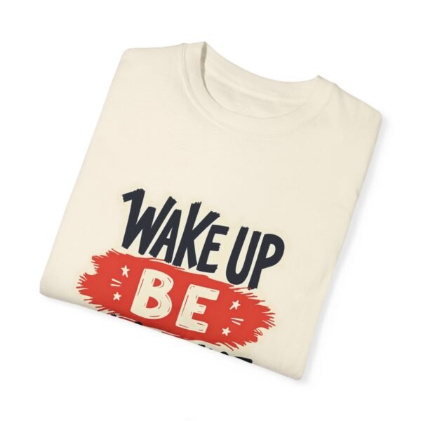 Wake Up, Be Awesome, Repeat Unisex T-shirt – Start Strong Every Day