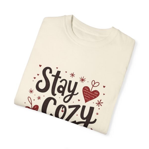 6192190774277286325_2048.jpeg Stay Cozy, Stay Happy Unisex T-shirt – Happiness Starts with Comfort