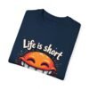 6602579965392291758_2048.jpeg Make Every Day Brighter – Life Is Short, Smile While You Still Have Teeth Unisex T-shirt