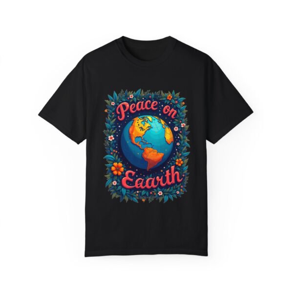 Peace on Earth Unisex T-shirt – Timeless Festive Style