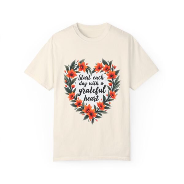 8227068408245156359_2048.jpeg Start Each Day with a Grateful Heart Unisex T-shirt – Grateful Vibes Only