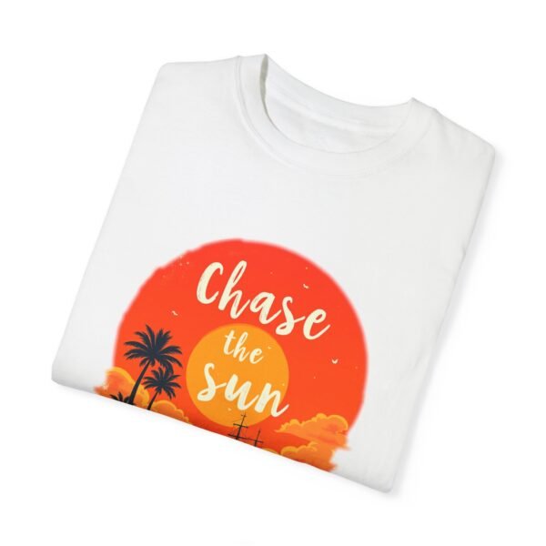 Chase the Sun Unisex T-shirt – For Those Who Love the Outdoors