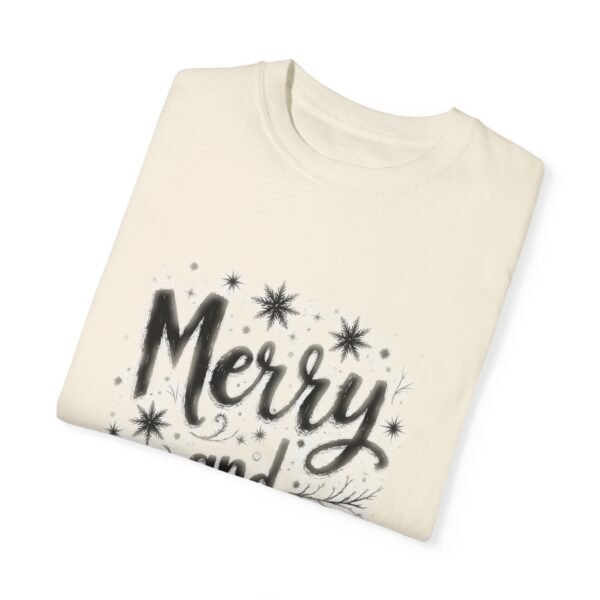Merry and Bright Unisex T-shirt – Your Festive Favorite